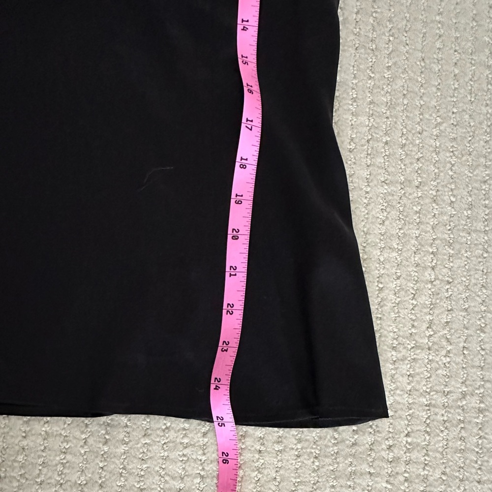 Nanette Lepore 100% Silk Evening Top camisole with Lace, size L - Picture 6 of 7